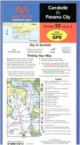 Carrabelle to Panama City Waterproof Chart, 1st Edition
